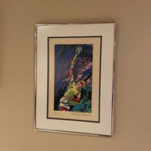 LEROY NEIMAN TENNIS CLASSIC SERVE FRAME